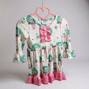 Cindy Lou Hoo Ruffle Dress NWT